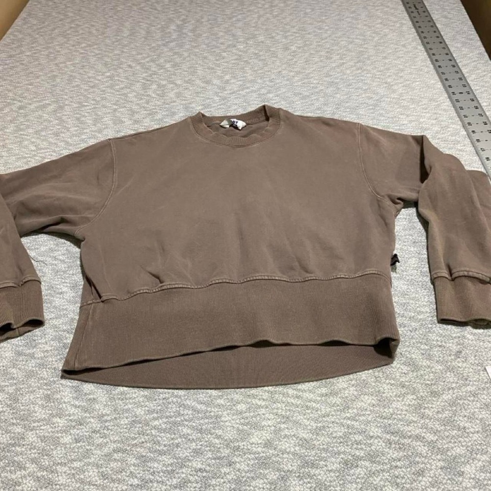 Joy lab Brown cropped sweatshirt women XS. SKU-B857